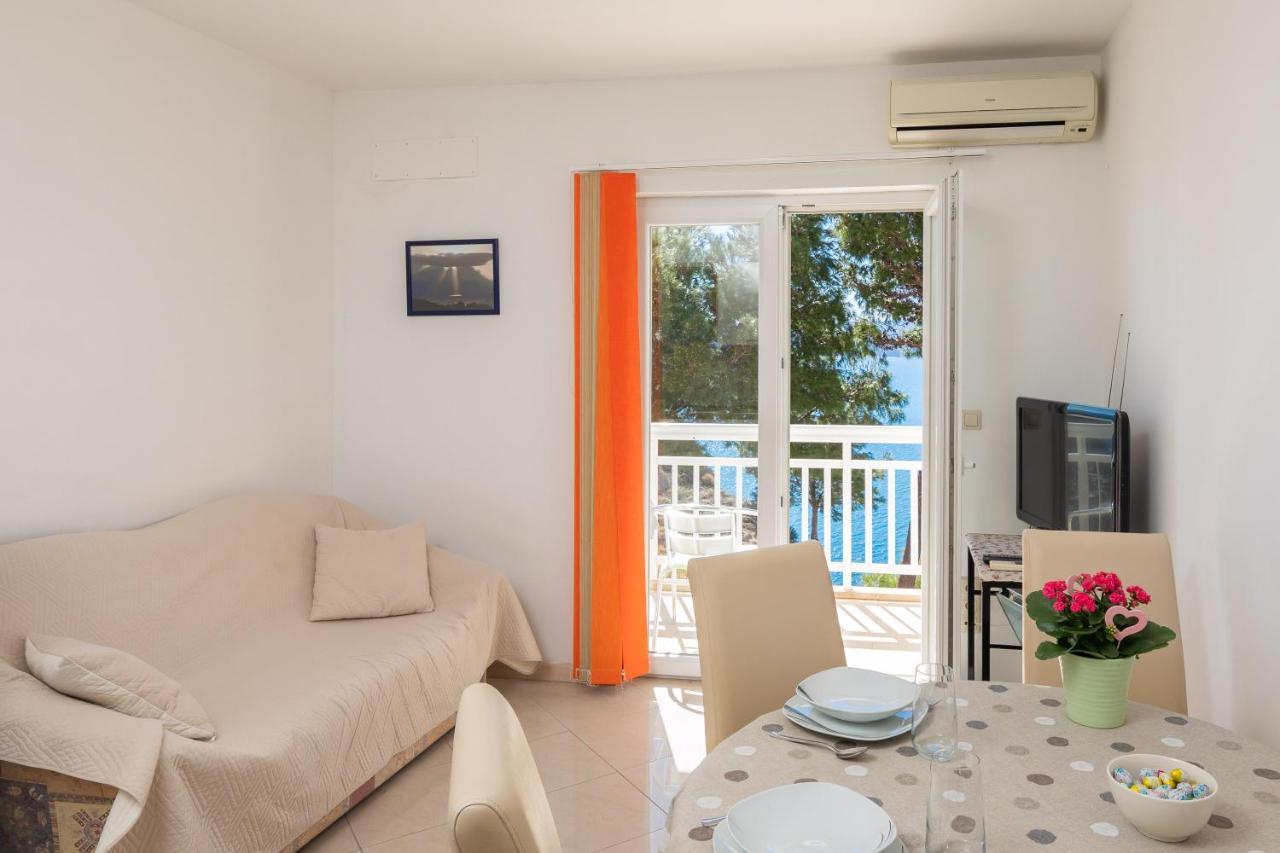 Aqua Vista Apartments Lokva Rogoznica Ngoại thất bức ảnh