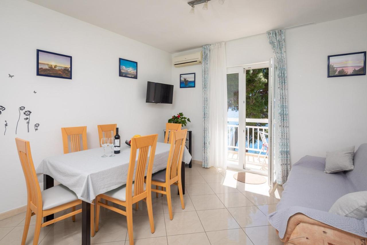 Aqua Vista Apartments Lokva Rogoznica Ngoại thất bức ảnh